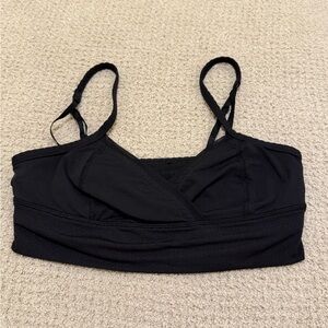 lululemon athletica Black Nursing Bralette